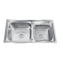 Ver imagem 2 de Cuba Dupla Cozinha Gourmet Aço Inox Luxo com Acessórios - Brinovar