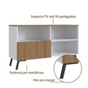 Ver imagem 5 de Rack para TV até 50 Polegadas 118cm Uma Porta Branco