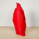 Ver imagem 3 de Pinguim Decorativo - 15 Cm De Altura - Toque 3D:Vermelho