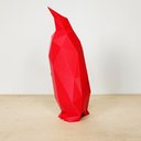 Ver imagem 1 de Pinguim Decorativo - 15 Cm De Altura - Toque 3D:Vermelho