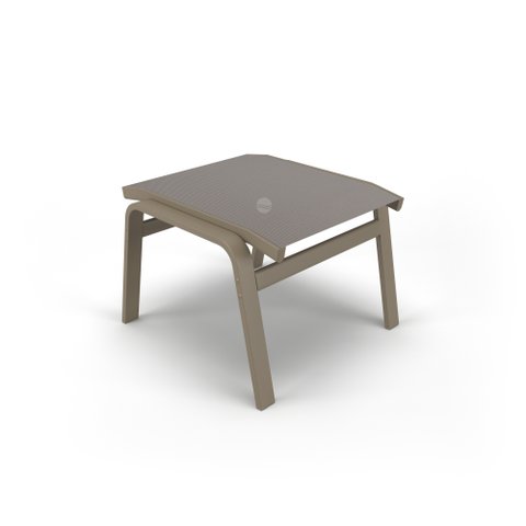 Apoio de Pé Riviera Alumínio Fendi Tela Fendi