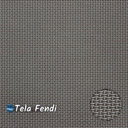 Apoio de Pé Riviera Alumínio Fendi Tela Fendi - 4