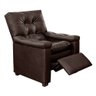 Poltrona do Papai Reclinável Imperador para Sala de TV Cinema Facto Marrom - SOFA STORE - 4
