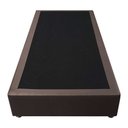 Ver imagem 5 de Base Box para Cama Solteiro 88x188cm Liz S05 Sintético Marrom - Mpozenato