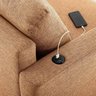 Conjunto de Sofá Antúrio 3 e 2 Lugares com Usb em Linho CabeCasa MadeiraMadeira - 13