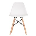 Ver imagem 7 de Conjunto Mesa MDF com 6 Cadeiras Eames PP Yescasa Branco/Cinamomo