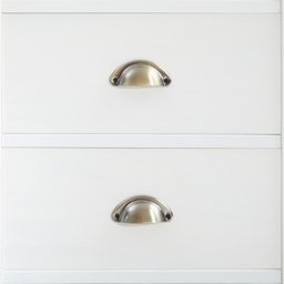 Escrivaninha Madeira Maciça 5 Gavetas Lana Branco - 8