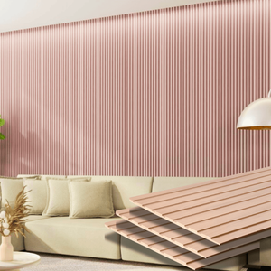 Painel Ripado Frieze Carvalho Americano 2750 X 455 X 9mm - Caixa com 4 Painéis = 5m2