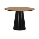 Ver imagem 1 de Mesa de Jantar Cone Base Preta - Ø150cm - Tampo Ø150cm Cinamomo
