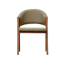 Ver imagem 1 de Cadeira de Jantar Essencial Luxo - Veludo Cappuccino