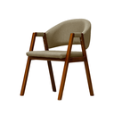 Ver imagem 2 de Cadeira de Jantar Essencial Luxo - Veludo Cappuccino