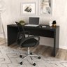 Kit 2 Peças com Escrivaninha 163cm com Cadeira de Escritório Diretor Tela Mesh - 1