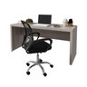 Kit 2 Peças com Escrivaninha 163cm com Cadeira de Escritório Diretor Tela Mesh - 2