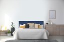 Ver imagem 3 de Cabeceira Modulada Estofada Adesiva 1 Módulo 30x40cm Azul