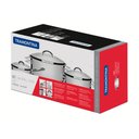 Ver imagem 4 de Jogo de Panelas Solar Aço Inox Fundo Triplo 4pc 65500/120 Tramontina - Inox