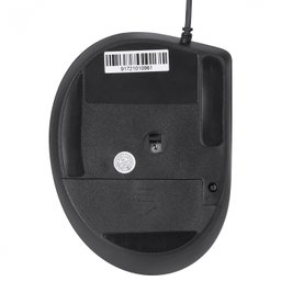 MOUSE VERTICAL ERGONOMICO ORTOPEDICO FIT 2000 DPI PRETO CABO USB 1.8M - MF100 - 10