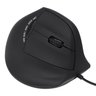 MOUSE VERTICAL ERGONOMICO ORTOPEDICO FIT 2000 DPI PRETO CABO USB 1.8M - MF100 - 2
