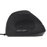 MOUSE VERTICAL ERGONOMICO ORTOPEDICO FIT 2000 DPI PRETO CABO USB 1.8M - MF100 - 7