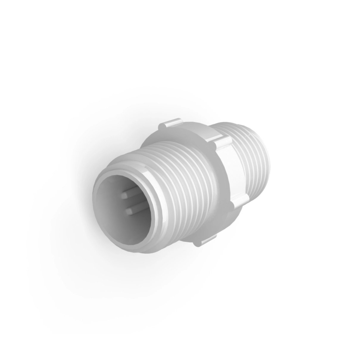 Nípel Roscável Água Branco 1/2" Troca Rápida - Sintex - 1
