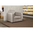 Ver imagem 1 de Poltrona Decorativa para Sala de Estar Basic Bege