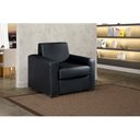 Ver imagem 1 de Poltrona Decorativa para Sala de Estar 90 Cm Basic Preto