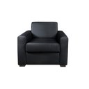 Ver imagem 2 de Poltrona Decorativa para Sala de Estar 90 Cm Basic Preto