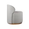 Poltrona Curva Moderna Brenda Design Arredondado - 6