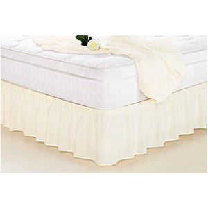 Saia Ajustável Para Cama Box Casal Padrão Renata Palha - Enxovais Aquarela
