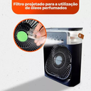 Ver imagem 4 de Ventilador Portátil de Mesa Pre Ar Condicionado Umidificador