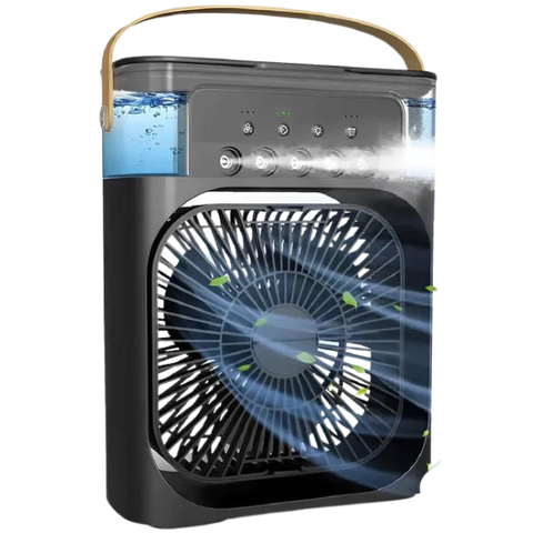 Ventilador Portátil de Mesa Pre Ar Condicionado Umidificador