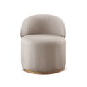 Ver imagem 5 de Poltrona Curva Moderna Brenda Design Arredondado