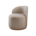 Ver imagem 2 de Poltrona Curva Moderna Brenda Design Arredondado