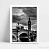 Quadro Decorativo Monumento Cidade Londres em Moldura Caixa Tacolado Moldura Caixa 3cm Freijó sem Vi - 2