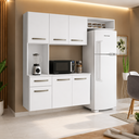 Ver imagem 2 de Cozinha Compacta 6 Portas 1 Gaveta Belissima Fiorello
