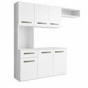 Ver imagem 1 de Cozinha Compacta 6 Portas 1 Gaveta Belissima Fiorello