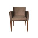 Ver imagem 3 de Kit 4 Poltronas Nina Estilo Retrô Ideal para Sala de Estar - Marrom