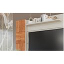 Ver imagem 5 de Estante para TV e Home Theater até 60 Polegadas 100% MDF com LED 216CMX186CM 3 Portas Bahamas Branco