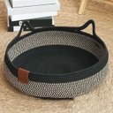 Ver imagem 3 de Cesto Cama de Gato Arranhador Ninho Felino Pet Rasqueavel Caminha Confortavel Divertida Petshop Resi