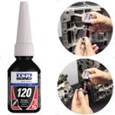Ver imagem 4 de Kit com 10 Adesivos Anaeróbicos Trava Rosca Alta Resistência 120 10g Tekbond