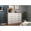 Ver imagem 1 de Cômoda 10 Gavetas Premium com Corrediças Metálicas Yescasa
