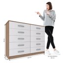 Ver imagem 4 de Cômoda 10 Gavetas Premium com Corrediças Metálicas Yescasa