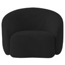 Ver imagem 7 de Kit Divã Recamier Orgânico Marrocos 150cm Lado Direito e 2 Poltronas Amore Bouclé Preto