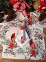 Ver imagem 3 de Kit Jogo Americano + Guardanapo Natal Cardinal Nsw 6 Peças
