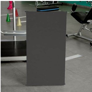 Kit 5 Colchonete Ginastica Academia Creche Yoga Fitness 95X59X3 Courino Cinza - D A DECOR