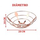 Ver imagem 5 de Kit Decoração Legumes Artificial Isopor e Cesta Redonda Rose