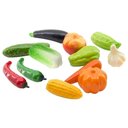 Ver imagem 6 de Kit Decoração Legumes Artificial Isopor e Cesta Redonda Rose