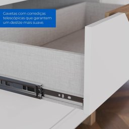 Guarda Roupa Retrô 100% Mdf 4 Portas 4 Gavetas Aspen Yescasa - 7 Guarda Roupa Retrô 100% Mdf 4 Portas 4 Gavetas Aspen Yescasa - 7