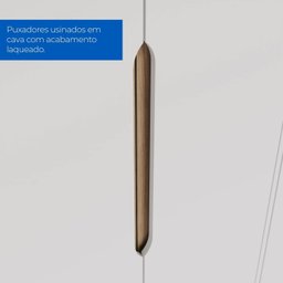 Guarda Roupa Retrô 100% Mdf 4 Portas 4 Gavetas Aspen Yescasa - 5 Guarda Roupa Retrô 100% Mdf 4 Portas 4 Gavetas Aspen Yescasa - 5