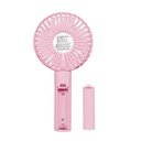 Ver imagem 7 de Mini Ventilador Mao e Mesa Usb Bateria Portatil 3 Velocidades Recarregavel Mão Rosa