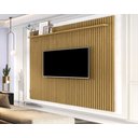 Ver imagem 1 de Painel Vênus Ripado 1.8 X 2.2 P/ Tv até 75'' Cumaru - Giga Móveis